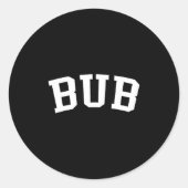 Bub  ronde sticker (Voorkant)