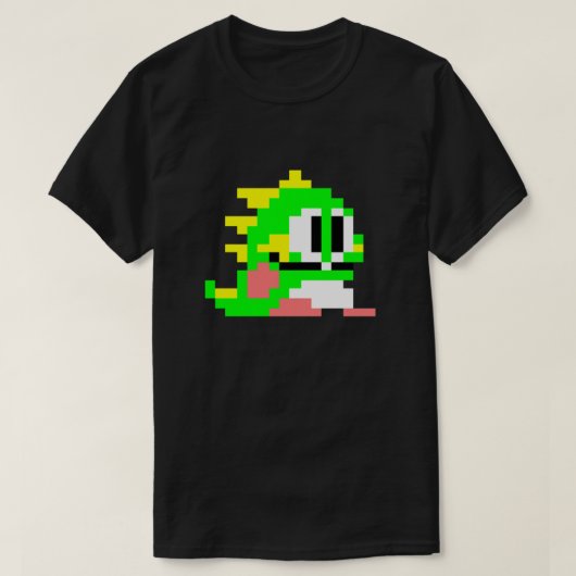 Bub uit Bubble Bobble T-shirt (Design voorkant)