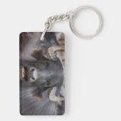 Bubalus bubalis sleutelhanger (achterkant)