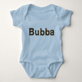 Bubba Blue baby shirt. Romper (Voorkant)