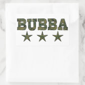 Bubba camouflage sterren Stickers (Tas)