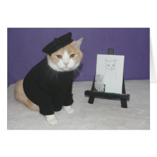 Bubba, Chat d'artiste