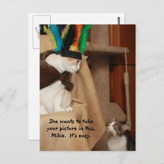 Bubba Coaching Mikie Briefkaart (Voorkant / Achterkant)