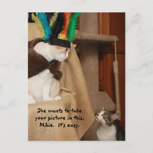 Bubba Coaching Mikie Briefkaart (Voorkant)