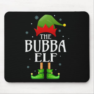 Bubba Elf Xmas Matching Family Group - kerstman Muismat