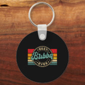 Bubba Ever  Retro Vaderdag Gift 1 Sleutelhanger (Voorkant)
