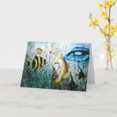 Bubba & Friends Greeting Card Kaart (Gele Bloem)