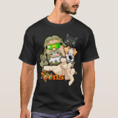 Bubba, Frodo, Nate en Simba de Kat T-Shirt (Voorkant)