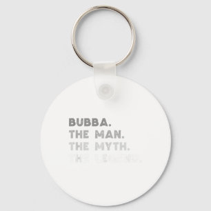 Bubba Het Man De mythe De legende Cool Bubba Tank Sleutelhanger