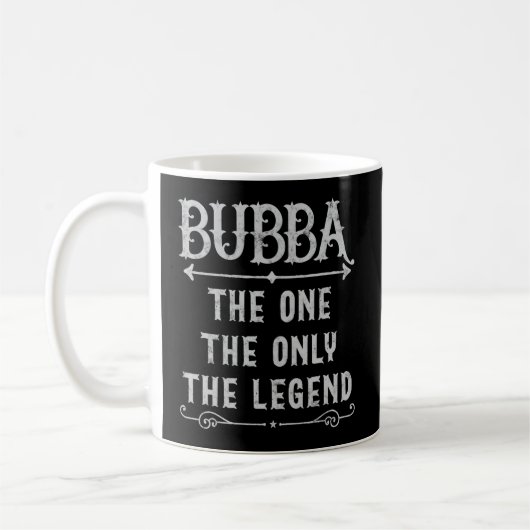 Bubba is de enige legende van de Vaderdag bub Koffiemok (Links)