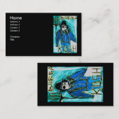 BUBBA KUSH VISITEKAARTJE (Voorkant / Achterkant)