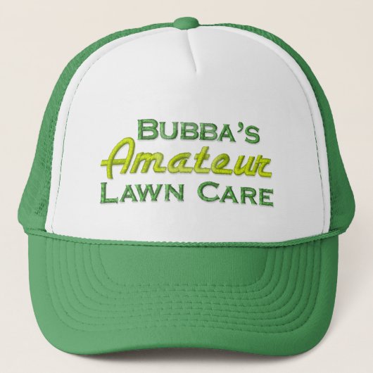 Bubba Lawn Care Trucker Pet (Voorkant)