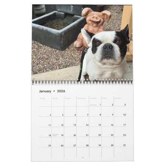 Bubba Louie 2020 Agenda Kalender (Jan 2026)