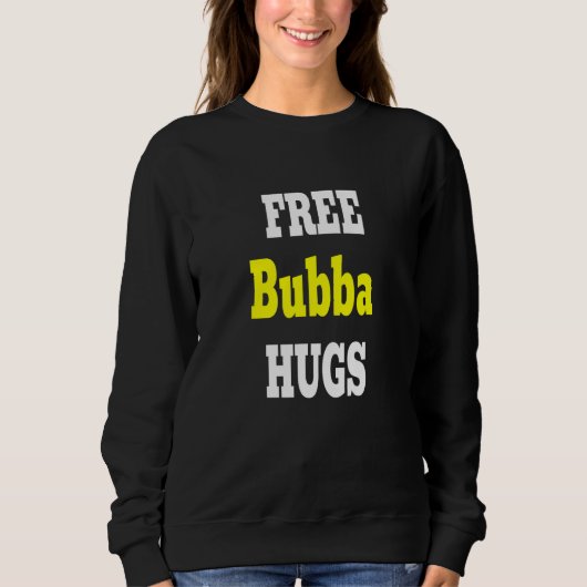 Bubba omhelst oom voor broer Beste Bubba ooit Opa Trui (Voorkant)