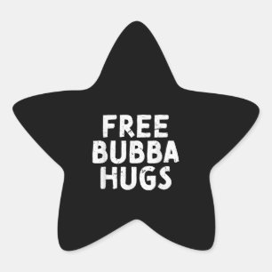 Bubba oomcadeaus voor je favoriete broer ster sticker
