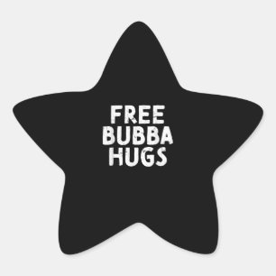Bubba oomcadeaus voor je favoriete broer ster sticker