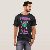 Bubba van de dag van de geboorte van de ruimtevaar t-shirt (Voorkant volledig)