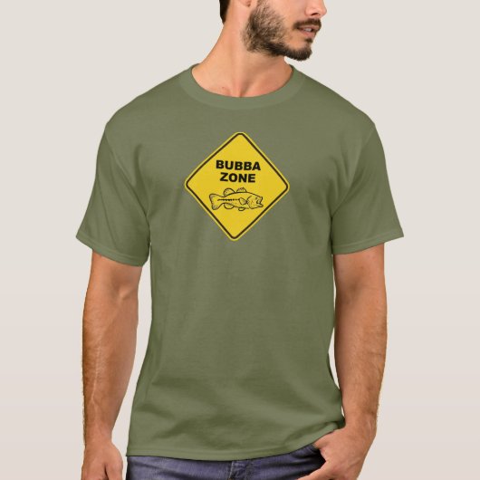 Bubba Zone Bass Vist T-shirt (Voorkant)