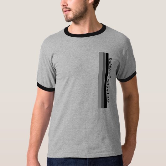 Bubbas Grill en Bar T-shirt (Voorkant)