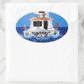 Bubbas Ovale Sticker (Tas)