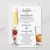 Bubbbles & Borboun voor ik verloving marsala doe Kaart (Voorkant)