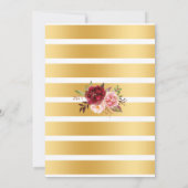 Bubbbles & Borboun voor ik verloving marsala doe Kaart (Achterkant)