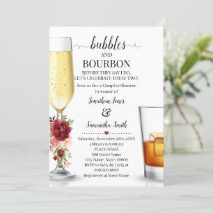 Bubbbles & Borboun voor ik verloving marsala doe Kaart