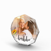 Bubbe Grandma Script Overlay Fotoblokken (Rechts)