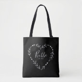 Bubbe Jaar Oprichting Tote Bag (Voorkant)