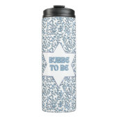 "Bubbe to Be" Grappig Nieuwe Oma Zwangerschap Onth Thermosbeker (Voorkant)