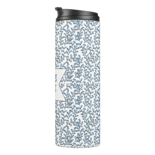 "Bubbe to Be" Grappig Nieuwe Oma Zwangerschap Onth Thermosbeker (Geroteerd rechts)