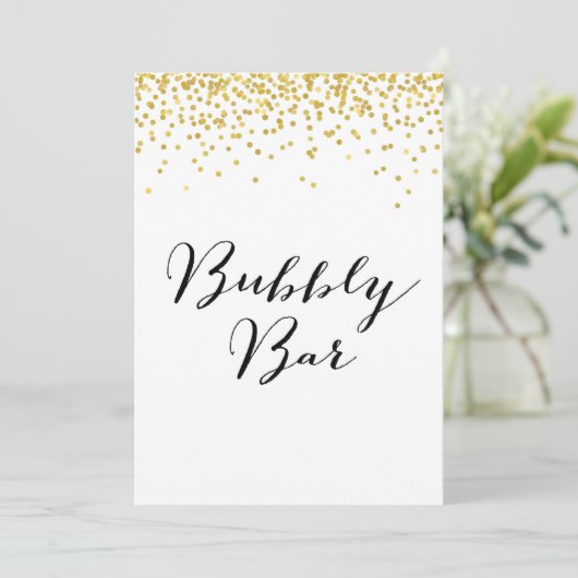 Bubbel balkformaat 5x7" kaart (Staand voorkant)