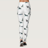 Bubbel Pinguïns Leggings (kies kleur) (Achterkant)