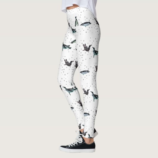 Bubbel Pinguïns Leggings (kies kleur) (Links)