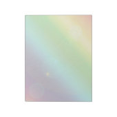 Bubbel regenboog notitieblok (Linkerzijde)