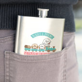 Bubbel reizen met vrienden flacon (Voorbeeld)