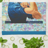 Bubbel Retro Houseechtgenote Kitchen Towel Theedoek (Gevouwen)