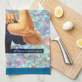 Bubbel Retro Houseechtgenote Kitchen Towel Theedoek (Quarter Fold)