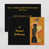 bubbel vieren Formele Kaart (Voorkant / Achterkant)