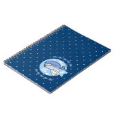 Bubbel zwemt met walvis notitieboek (Linkerzijde)