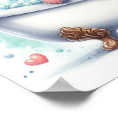 bubbelbad olifant poster (Hoek)