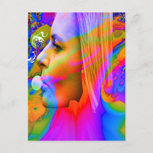 Bubbelgom Briefkaart (Voorkant)
