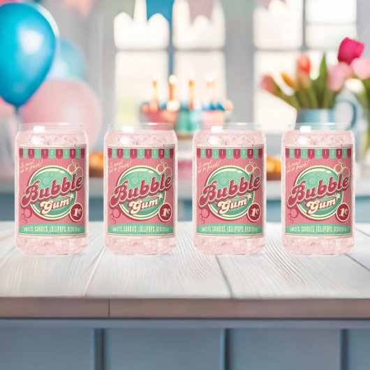 bubbelgombril blikvorm glas (Insitu (Baby Shower))