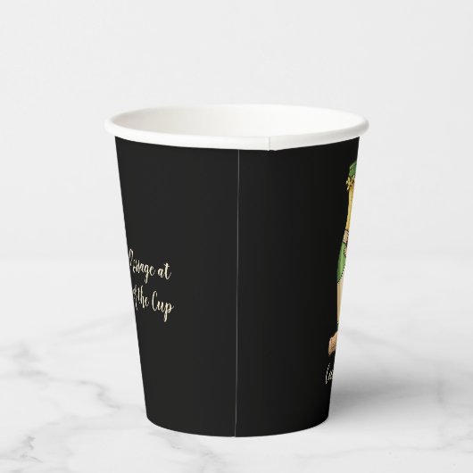 bubbelig papieren bekers (Rechts)