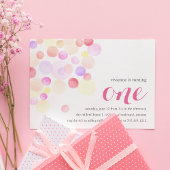 bubbelig | Waterverf eerste uitnodiging van de dag