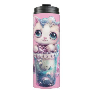 Bubbelkat Thermosbeker