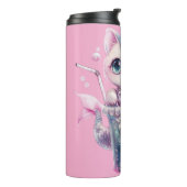 Bubbelkat Thermosbeker (Gedraaid links)