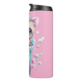 Bubbelkat Thermosbeker (Geroteerd rechts)