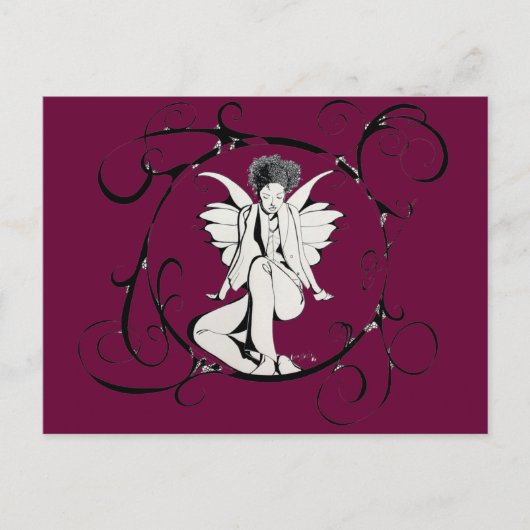 bubbelkoorts briefkaart (Voorkant)