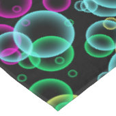 bubbelpatroon 02.b Black BG Tafelkleed (Gekanteld)
